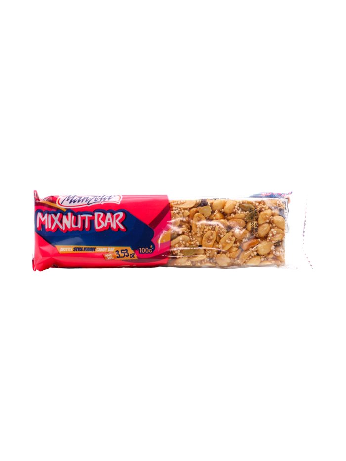 30970 - Manzela Mix Nut Bar - 3.53 oz. (Case Of 20) - Box:  - Loc: N0