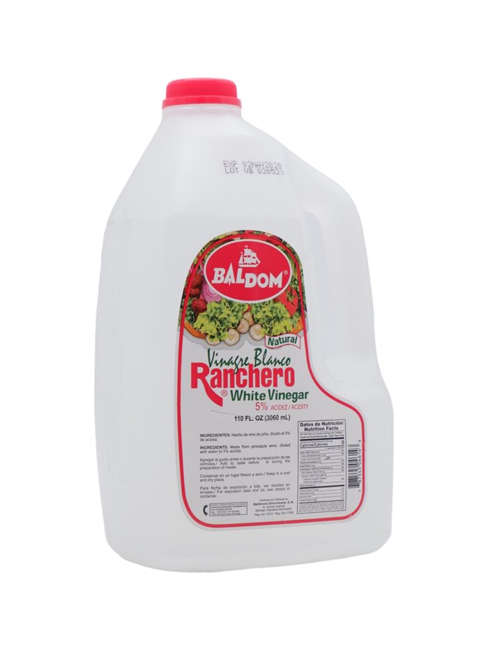 30974 - Ranchero White Vinegar - 104oz. (Case of 4) - Box:  - Loc: H7