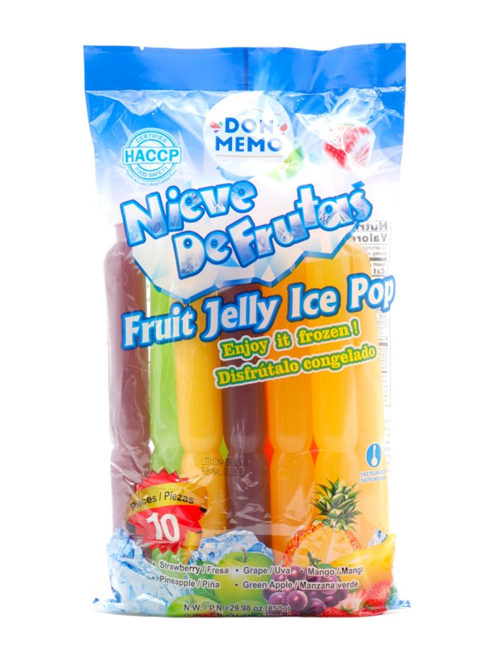 30995 - Don Memo Nieve De Frutas. 10ct. (Case Of 15) - Box:  - Loc: M12-L12