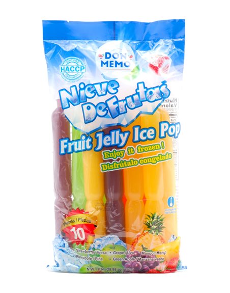 30995 - Don Memo Nieve De Frutas. 10ct. (Case Of 15) - Box:  - Loc: M12-L12