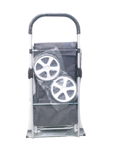 30999 - Shopping Cart. Bag W Alumminum Frame GNA USA W/ Wheel. (GY501) - Box:  - Loc: 