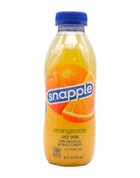 31017 - Snapple Orangeade Juice Drink - 16 fl. oz. (24 Pack) - Box:  - Loc: E11