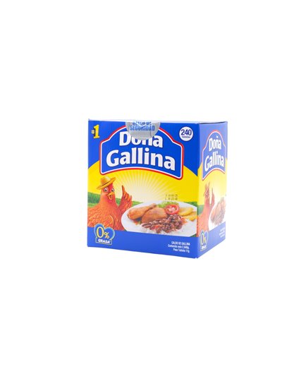 31032 - Doña Gallina, 2,640g - 240 Tablets. (Case Of 6) - Box:  - Loc: N4