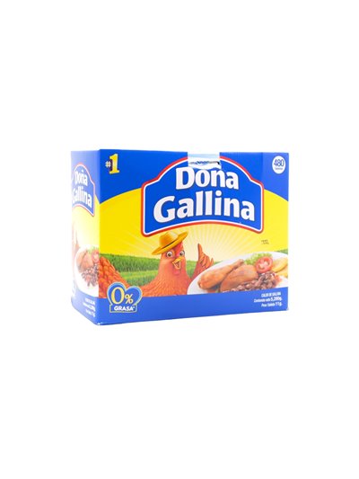 31033 - Doña Gallina, 5280g - 480 Tablets. (Case Of 3) - Box:  - Loc: N4