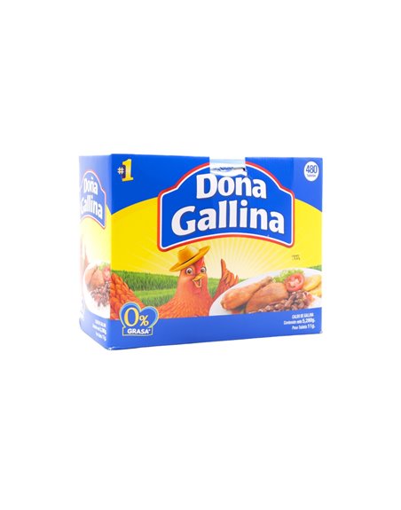31033 - Doña Gallina, 5280g - 480 Tablets. (Case Of 3) - Box:  - Loc: N4