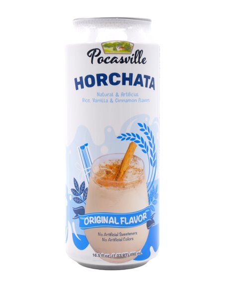 31070 - Pocasville Horchata Drink, - 16.5oz (Case of 12) - Box:  - Loc: F9