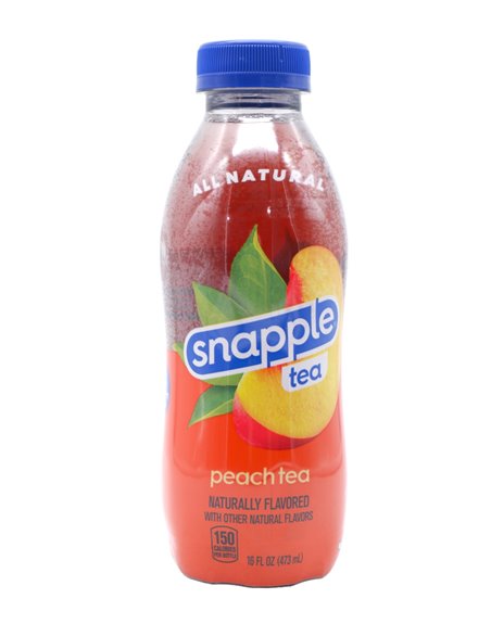 31088 - Snapple Peach Juice Drink - 16 fl. oz. (24 Pack) - Box:  - Loc: E11
