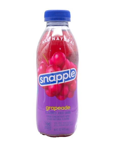 31096 - Snapple Grape Juice Drink - 16 fl. oz. (24 Pack) - Box:  - Loc: E11