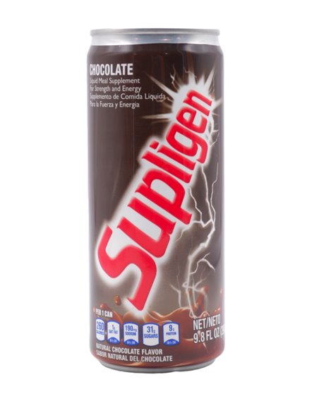 31142 - Supligen Chocolate Drink - 9.8 fl. oz. (Case of 12) - Box:  - Loc: G2