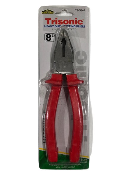 5847 - Trisonic Heavy Duty Cutting Pliers 8" ( TS-G167 ) - Box:  - Loc: A1