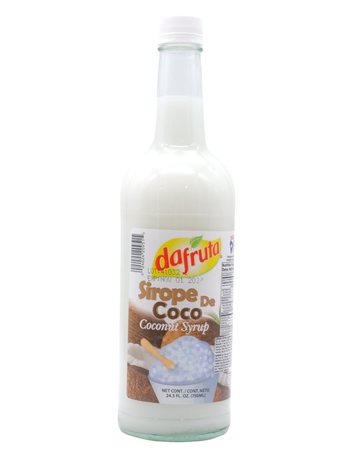 31202 - DaFruta Sirope De Coco - 1lt. 12ct. (Case Of 12) - Box:  - Loc: F1