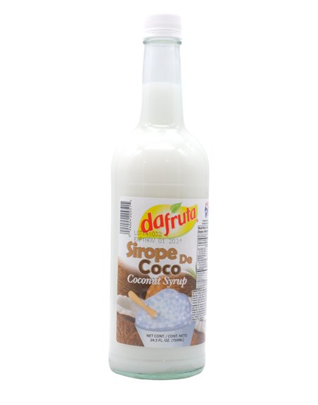 31202 - DaFruta Sirope De Coco - 1lt. 12ct. (Case Of 12) - Box:  - Loc: F1