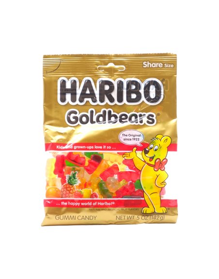 31206 - Haribo. Goldbears (Gummi Candy) - 5oz/12ct - Box:  - Loc: L4