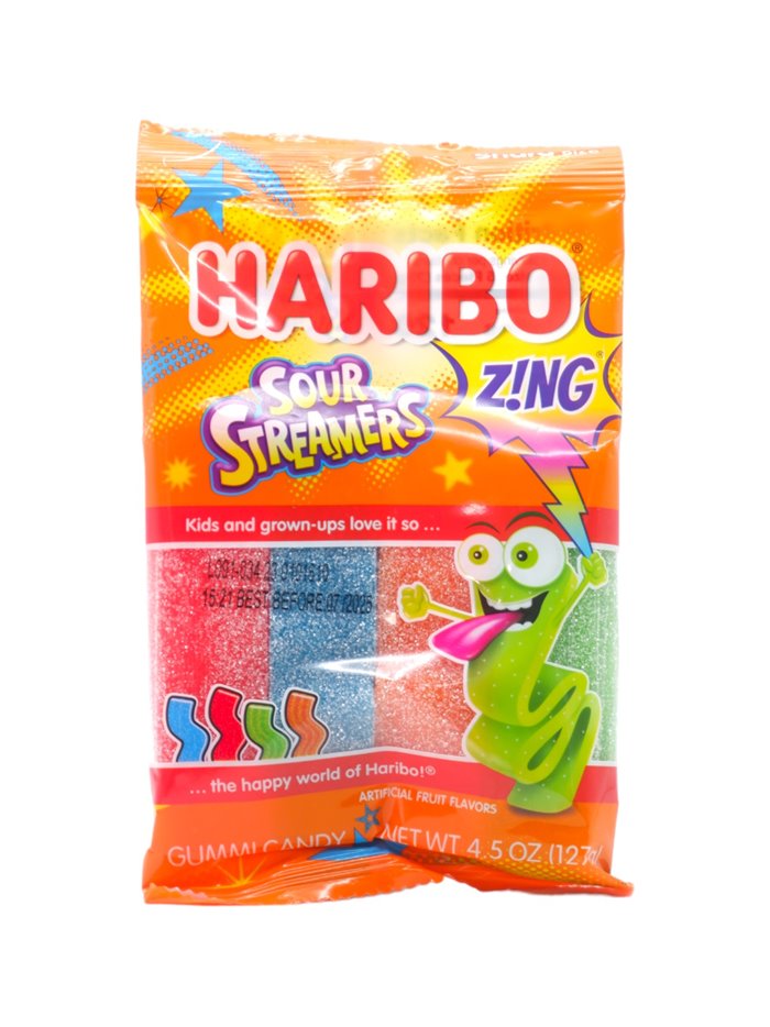 Haribo. Streamer (Gummi Candy) - 4.5oz/12ct - Sell by: Case (12) - Loc: L4