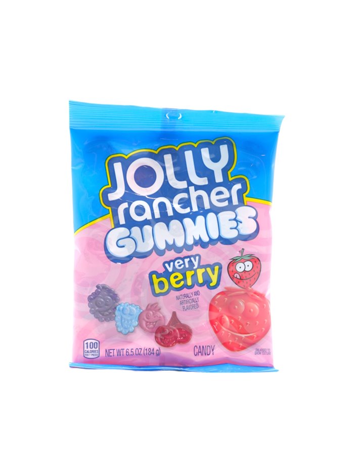 31215 - Jolly Rancher Gummies Very Berry Flavors - 6.5oz/12ct - Box:  - Loc: L4