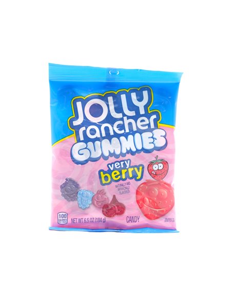 31215 - Jolly Rancher Gummies Very Berry Flavors - 6.5oz/12ct - Box:  - Loc: L4