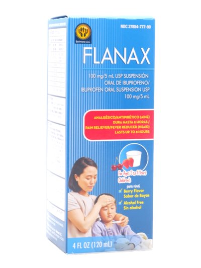31222 - Flanax Children's Berry - 4 fl. oz. - Box:  - Loc: K4