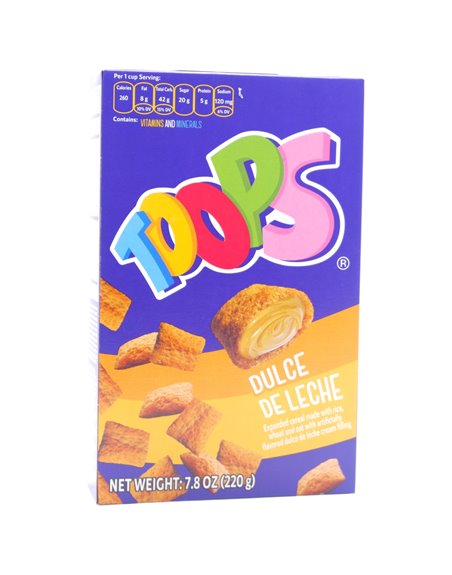 31231 - Toops Dulce De Leche. 12/7.8oz. (Case Of 12) - Box:  - Loc: G1