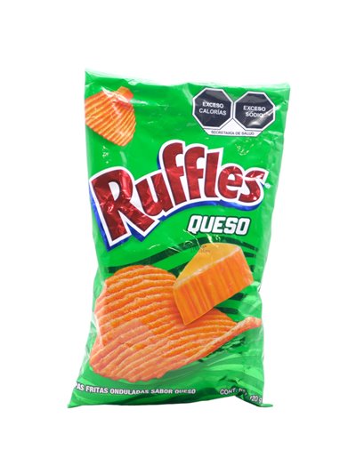 31238 - Ruffles Queso 120 gr - Box:  - Loc: 
