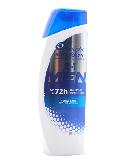 31252 - Head & Shoulder 2 in 1 Dandruff Protection. Total Care W/ Sea Minerals  - 13.5 fl. oz. (400ml) - Box:  - Loc: K10