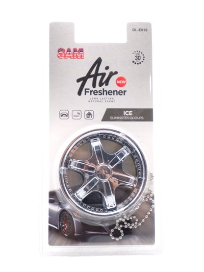 31264 - Sam Air Freshner. Ice. Car wheel - 24ct. DL-E018 - Box:  - Loc: A6