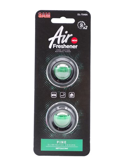 31268 - Sam Air Freshner. Pine.  - 12ct. DL-T049A - Box:  - Loc: A6