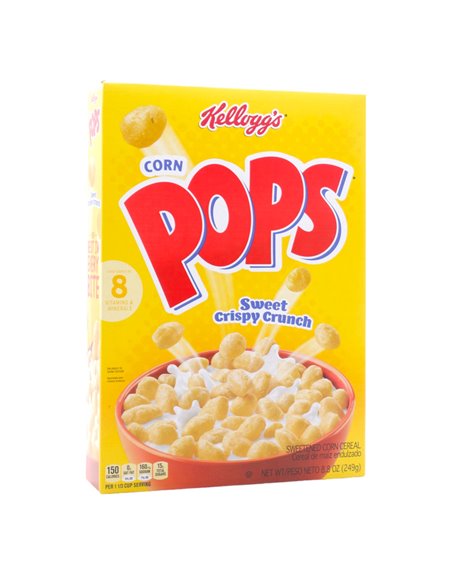31289 - Kelloggs' Corn Pops - 18 / 8.8 oz (Case of 18) - Box:  - Loc: E2