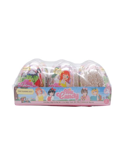 31309 - Mega Surprise Egg, Miss Candy - 6ct/60g. Case Of 8 - Box:  - Loc: L12
