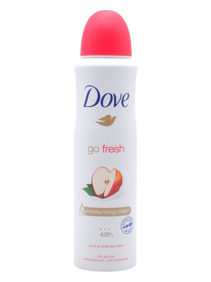 31368 - Dove Deodorant Spray, Apple & White Tea - 150ml - Box:  - Loc: 31M