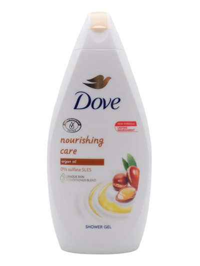 31371 - Dove Body Wash, Nourishing Care (Argan Oil), - 450ml. (Case of 12) - Box:  - Loc: I3