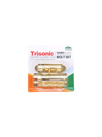 31382 - Trisonic. Door Guard & Bolt. (TS-G178) - Box:  - Loc: A1