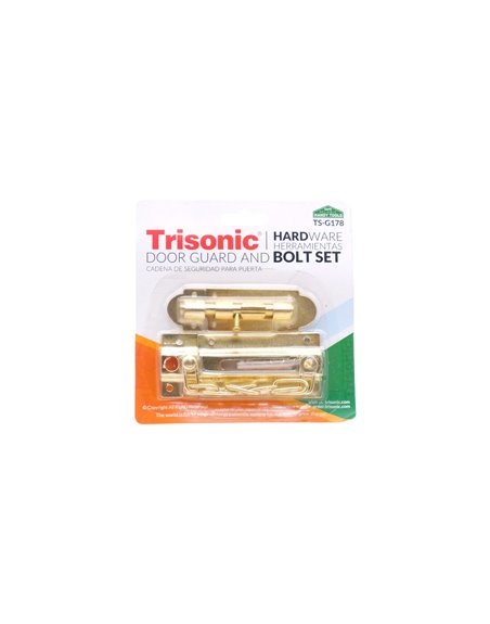 31382 - Trisonic. Door Guard & Bolt. (TS-G178) - Box:  - Loc: A1