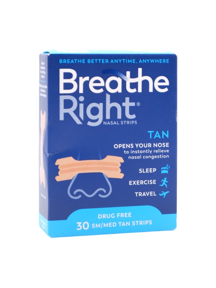 31409 - Breath Right Tan. Open Your Nose 30ct - Box:  - Loc: K4