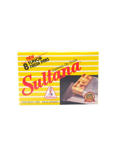 31444 - Sultana Soda Cracker - 7oz. (Pkg Of 6) - Box:  - Loc: F1