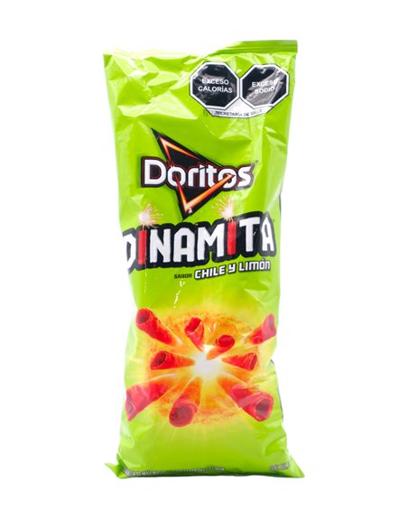 31445 - Sabritas Doritos Dinamita Chile Y Limon - 160gr. (Case of 15) - Box:  - Loc: 