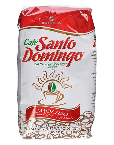 6198 - Café Santo Domingo Ground, Brick - 16 oz. (Case of 16) - Box:  - Loc: G4