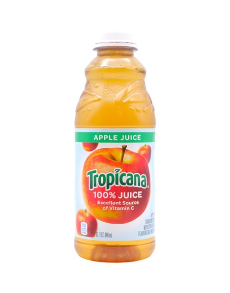 31488 - Tropicana Juice Apple, 32 fl. oz. - 12 Pack - Box:  - Loc: D5