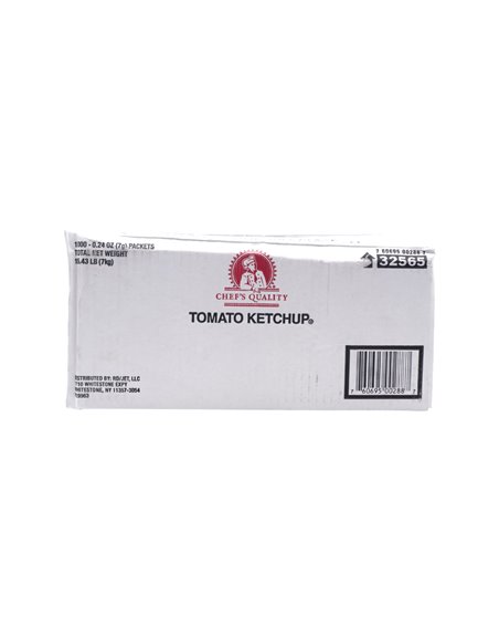 31513 - Chef's Ketchup PC  Loose 1000ct - Box:  - Loc: 