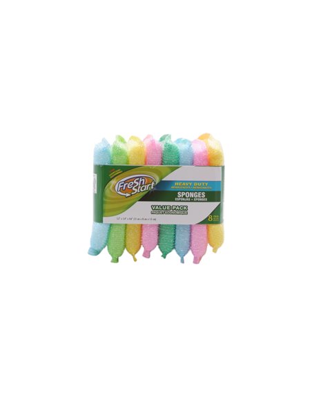 31536 - Fresh Start. Cleaning Sponges - 8 Pcs
(32213) - Box:  - Loc: J7