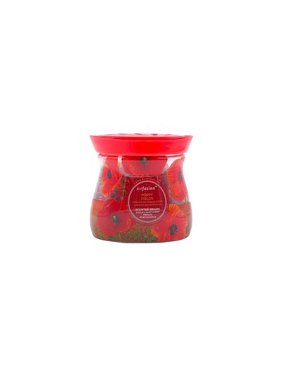 31538 - Crystal Beads.  Air Fusion Freshener, Poppy Fields - 14 oz. (Case of 12). 99865 - Box:  - Loc: I5