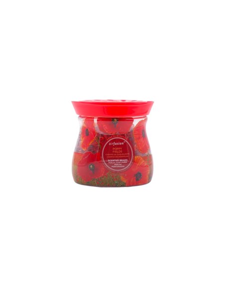 31538 - Crystal Beads.  Air Fusion Freshener, Poppy Fields - 14 oz. (Case of 12). 99865 - Box:  - Loc: I5