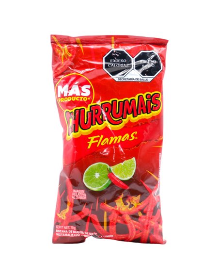 31544 - Sabritas Churrumais  - 70gr. (Case of 40) - Box:  - Loc: 
