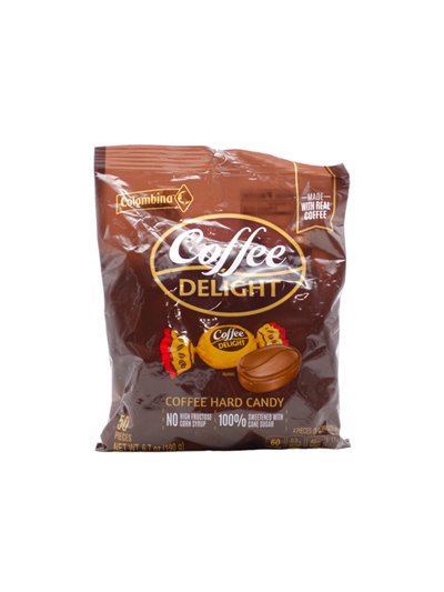 31547 - Colombina. Coffee Delight. Hard Candy. 6.7.oz - 50ct. (Case Of 36) - Box:  - Loc: M2