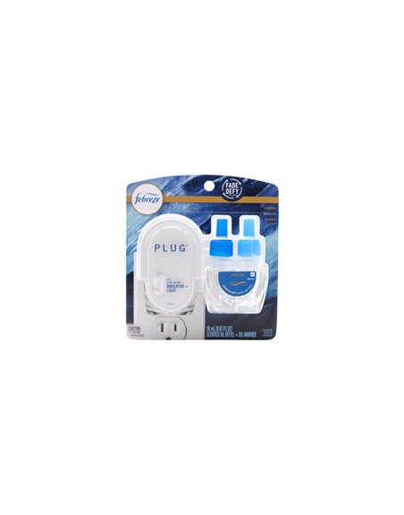 31557 - Febreze Ocean Plug Scent Oil Refill Warmers. - 26ml (Case of 4) - Box:  - Loc: 41F