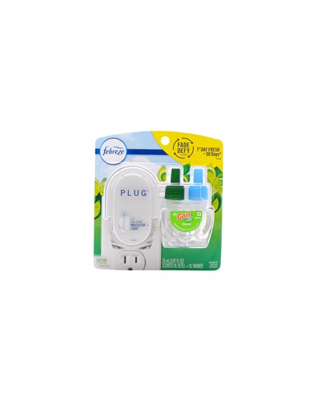 31559 - Febreze Gain Original Plug Scent Oil Refill Warmers. - 26ml (Case of 4) - Box:  - Loc: 41F