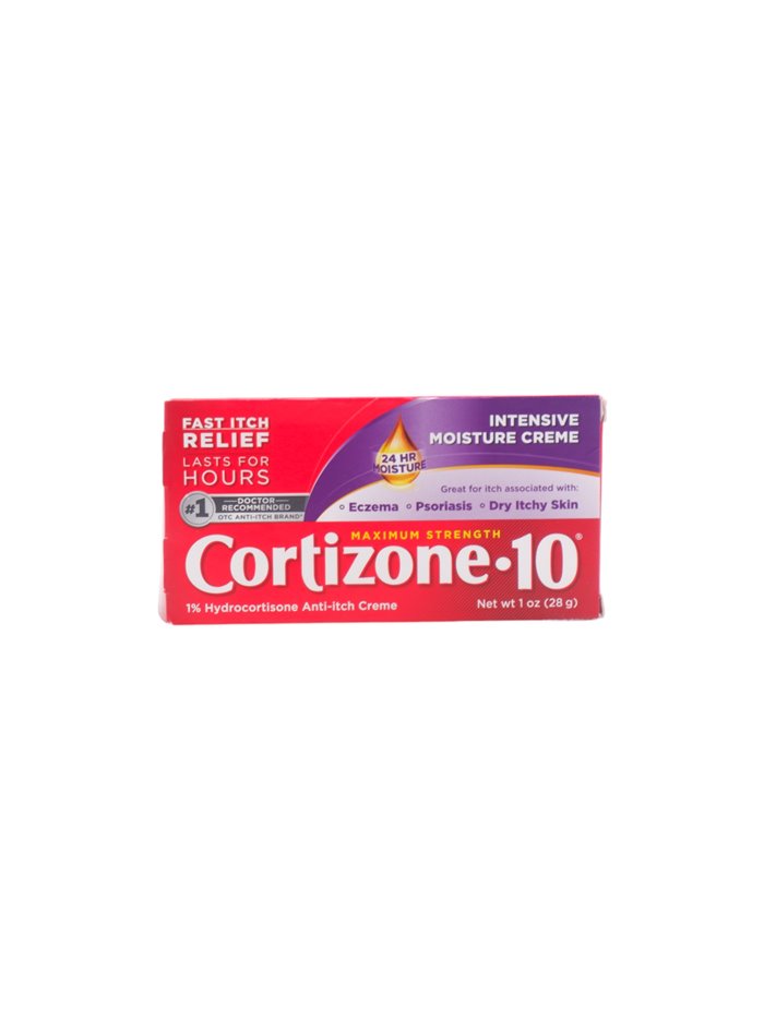 31590 - Cortizone Maximum Strength Anti-Itch. 24 Moisture Hrs Creme 1 oz - Box:  - Loc: K0