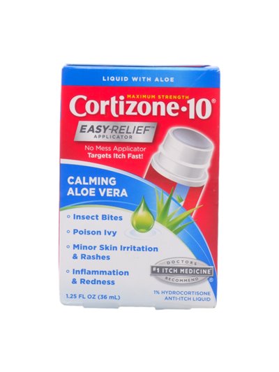 31591 - Cortizone-10 Maximum Strength Anti-Itch W/ Calming Aloe Vera. 1.25 oz - Box:  - Loc: K0
