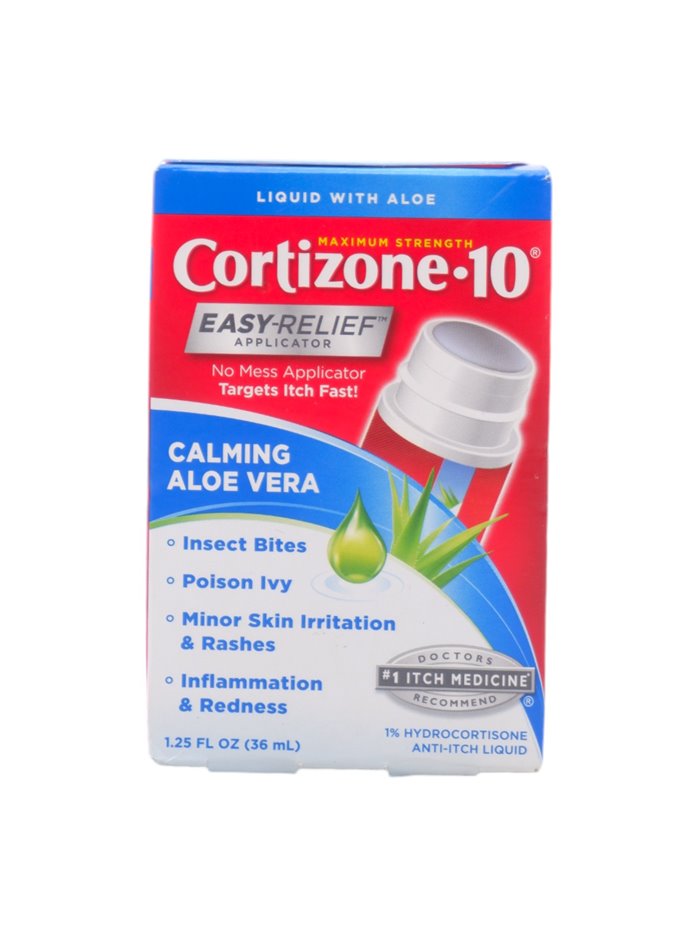 31591 - Cortizone-10 Maximum Strength Anti-Itch W/ Calming Aloe Vera. 1.25 oz - Box:  - Loc: K0