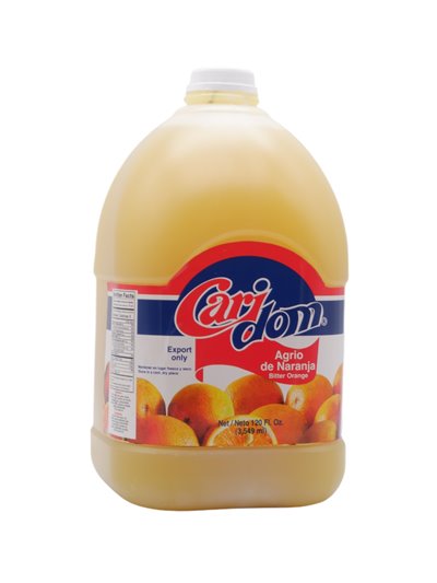 31593 - CariDom Sour Orange - 120 fl. oz. (Case of 4) - Box:  - Loc: S8