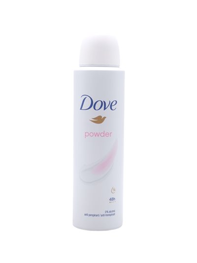 31602 - Dove Deodorant Spray, Powder Women - 150ml. (Case of 6) - Box:  - Loc: K9